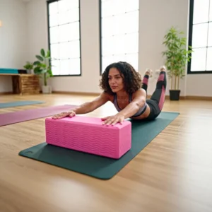 Foam Yoga Block | High-Density Support for Yoga & Pilates Training