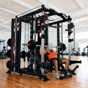 Multi-Functional Smith Training Rack – All-in-One Commercial Gym Equipment