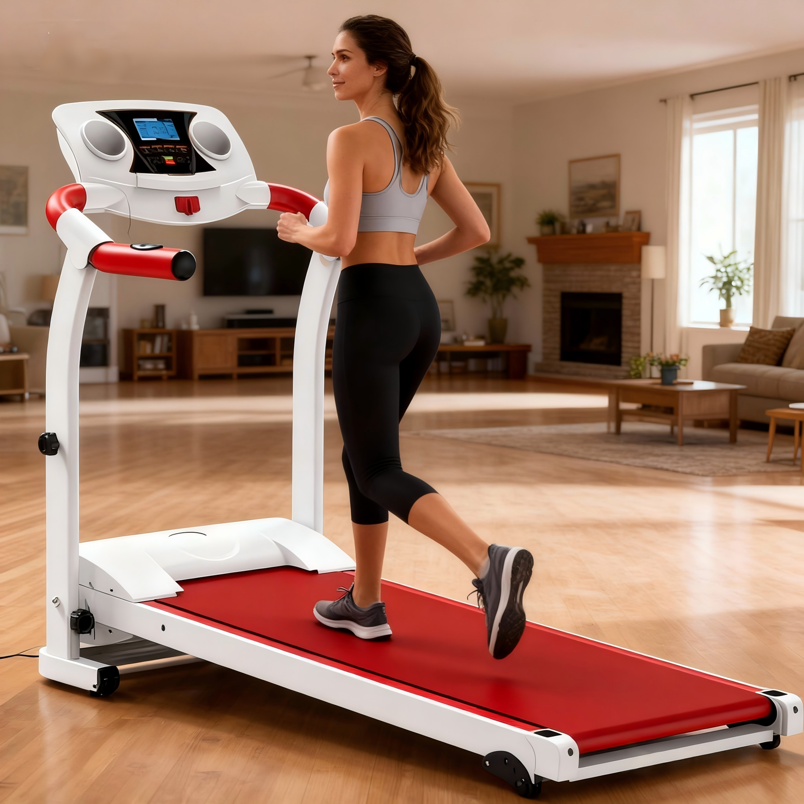 Light Commercial Home Treadmill | Compact Cardio Equipment for Gyms ...