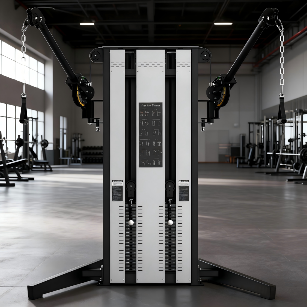 Function Train Machine Commercial Dual Cable Crossover Machine | Adjustable Pulley Strength ...