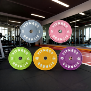 Macaron Color Full Rubber Olympic Weight Plates