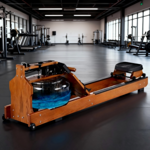 Commercial Solid Wood Water Resistance Rowing Machine for Gyms