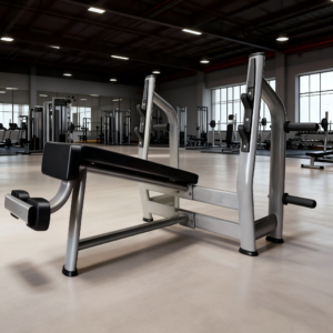 Commercial Decline Bench Press Rack – Heavy-Duty Strength Training